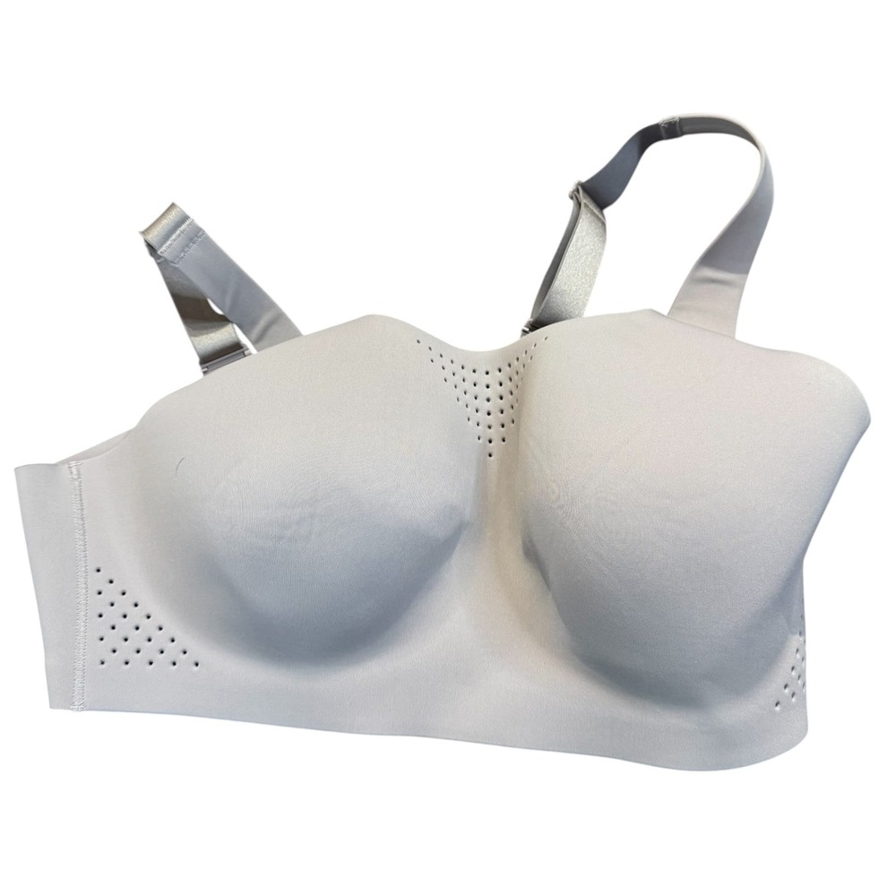 Victoria's Secret Sport Featherweight Max High Support Bra Gray 40C 328638-SEQ